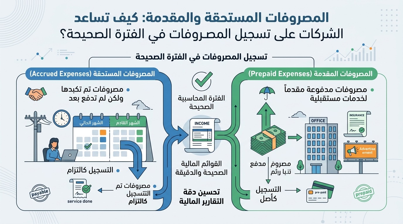المصروفات المستحقة والمقدمة